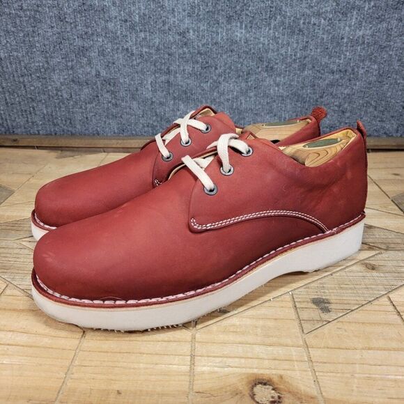 ? Worn Once Samuel Hubbard Free‎ Leather Shoes Men’s Sz 9 Medium - Rust Nubuck main image 9